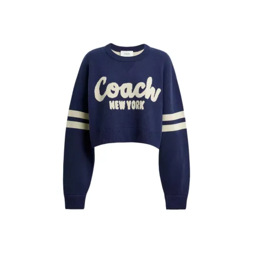 COACH Sweater Women's Marine Blue