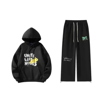 Unite Life HOODS Casual Sportswear Unisex