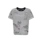 H12 Black with White Stripes