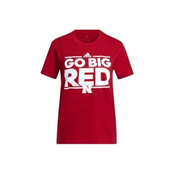 Adidas T-Shirts Women's Burgundy