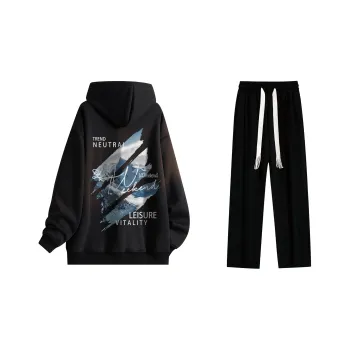 LA'T.WEEKEND Sweatshirt Set Unisex