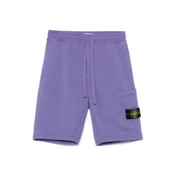 STONE ISLAND Compass Patch Drawstring Shorts