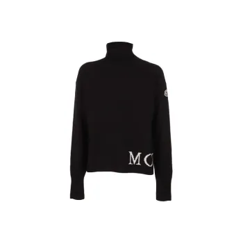Moncler Turtleneck Sweater 'Black/White'
