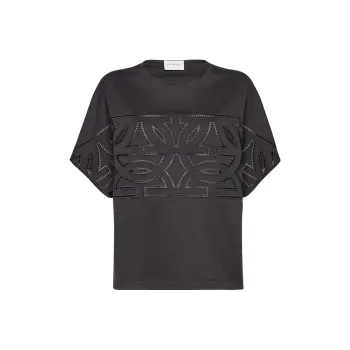 Ferragamo T-Shirts Women's Black