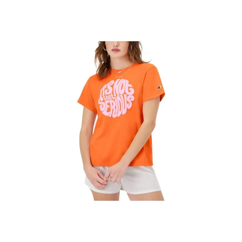 Champion SS24 T-Shirt Women's Orange-0