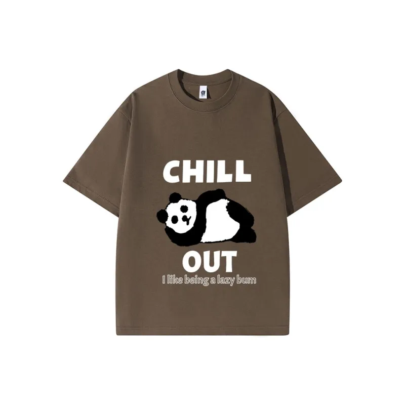 PANDA BASE T Shirts Women's-7