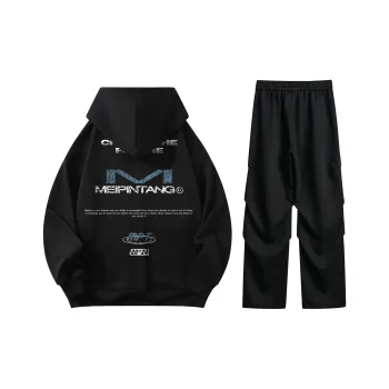 MEIPIN TANG Sweatshirt Set Unisex