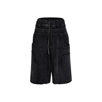 DND4DES Casual Shorts Unisex Dark Gray