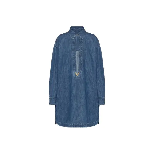 Valentino Shirts Women's Marine Blue