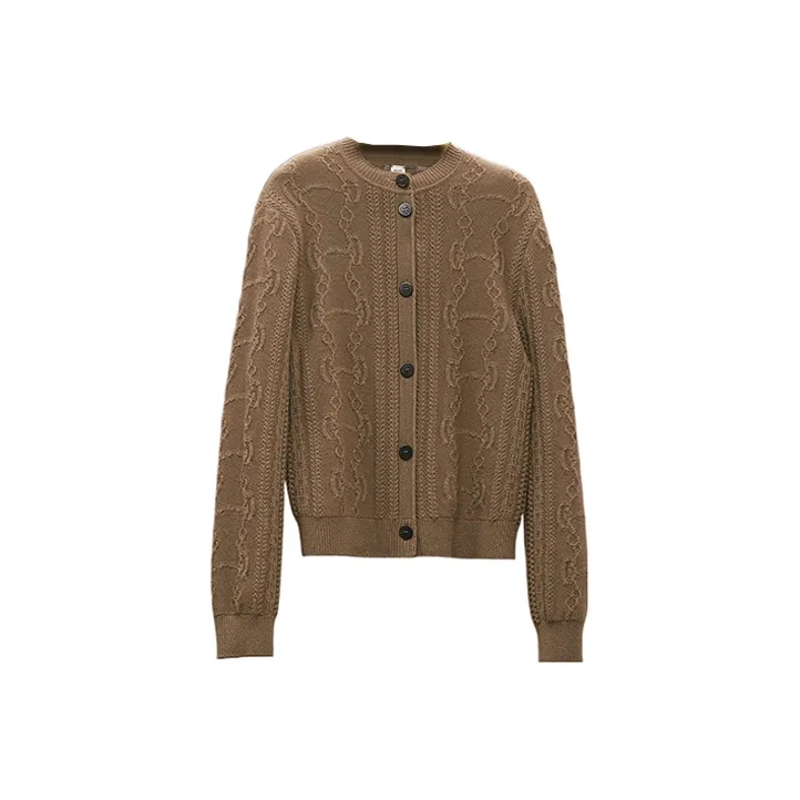 HERMES Cashmere Sweaters Women's Gobi Green-0
