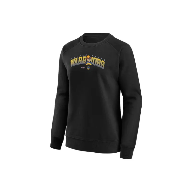NBA Golden State Warriors Looney Tunes Taz Sweatshirt Women's Black-0