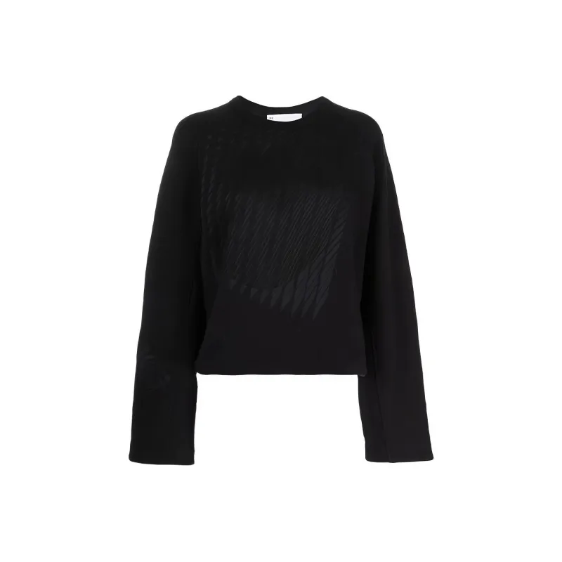 Y 3 Sweatshirts Women's Black-0