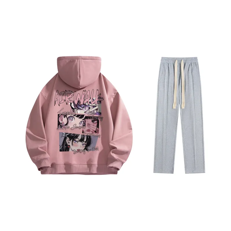 Airwalk Sweatshirt Sets Unisex-189
