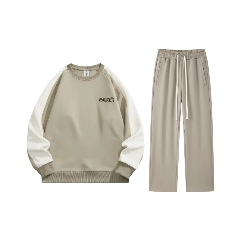 Crayon Shinchan Sweatshirt Set Unisex-9