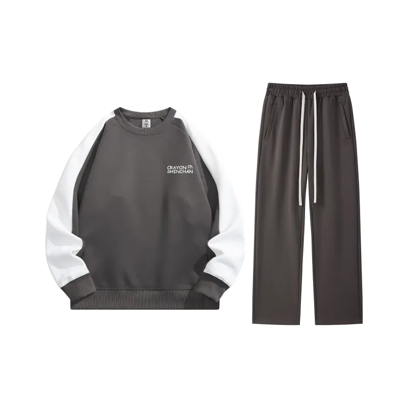 Crayon Shinchan Sweatshirt Set Unisex-14