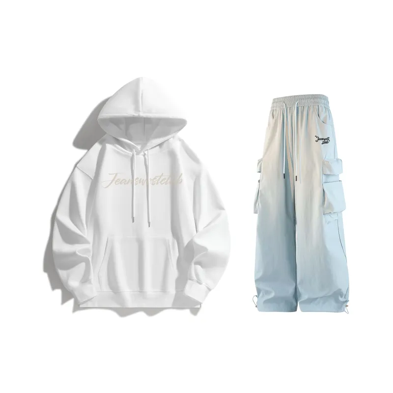 JEANSWEST CLUB x SHENGSIJUE LIANMINGKUAN Sweatshirt Set Unisex-0