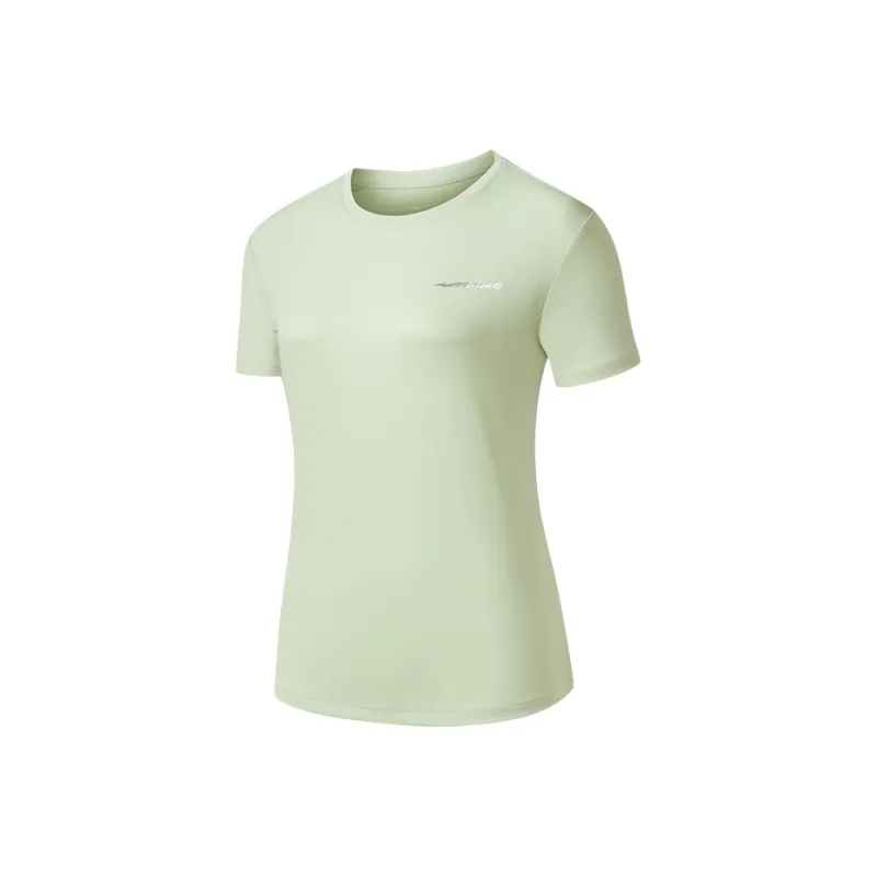 Erke T Shirts Women's Light Cadmium Green-0
