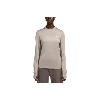Nike T Shirts Women's Olive Gray