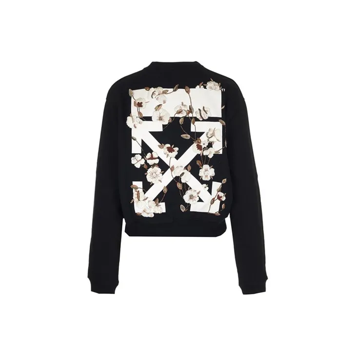 OFF WHITE SS19 Sweatshirts Women's Black-0