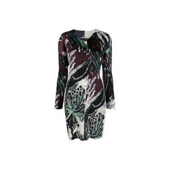 PLEATS PLEASE ISSEY MIYAKE Frosty Forest Pleated Cardi-coat