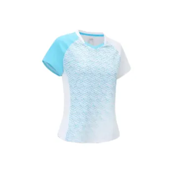 DECATHLON Raglan Sleeve T-Shirt Women's Feather Light Blue