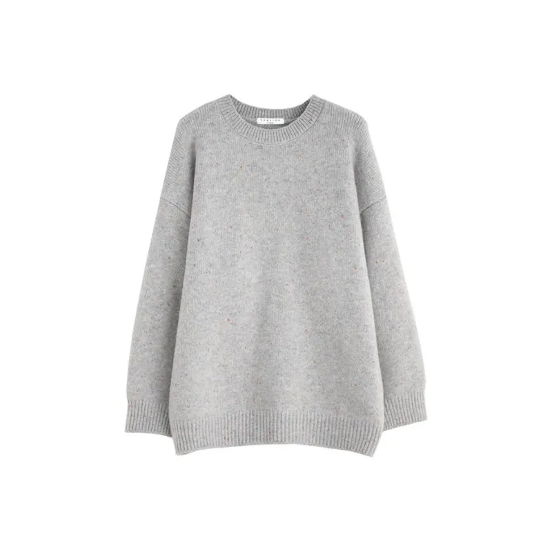 Tonlion Sweater Women's Light Heather Gray-0