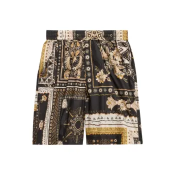ISABEL MARANT ETOILE Gregorian Patterned Shorts