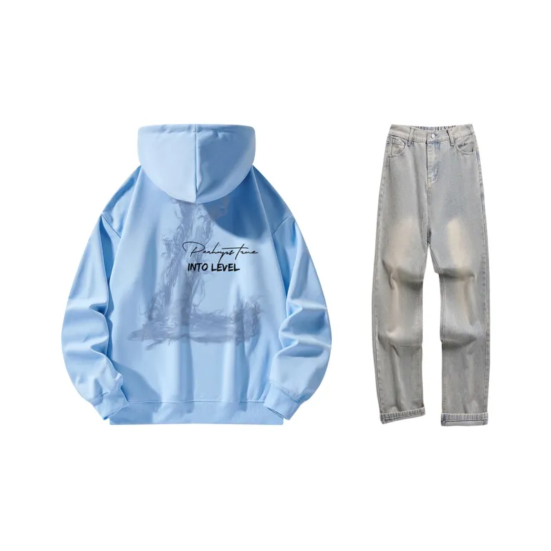 LEVEL Sweatshirt Sets Unisex-16