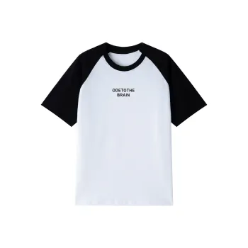 TEME Raglan Sleeve T Shirt Women's White & Black