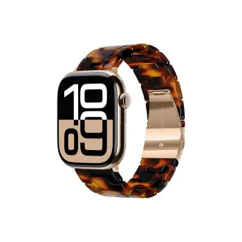IWabcertoo Watch Band Apple Compatibility 175mm Resin, Stainless Steel Material