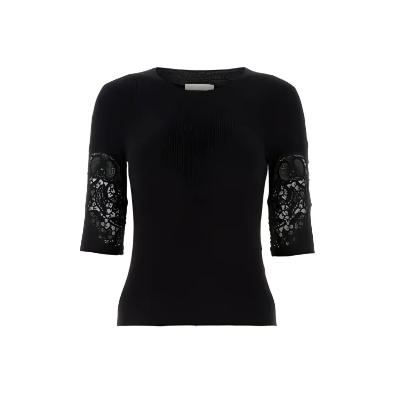 Chloé Embroidered T shirt-0