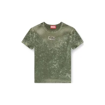 DIESEL T-Uncuties Logo-plaque T-shirt
