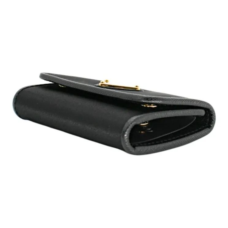 PRADA Re Nylon Key Pouch Women's Black-4