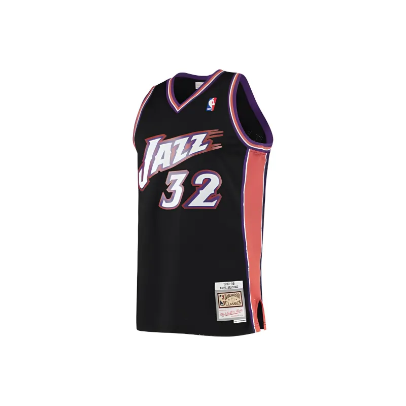 NBA Utah Jazz Basketball Jerseys Men's Black-0