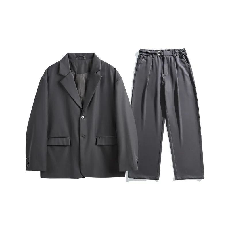 RAP PANDA Business Suits Unisex God Gray-0