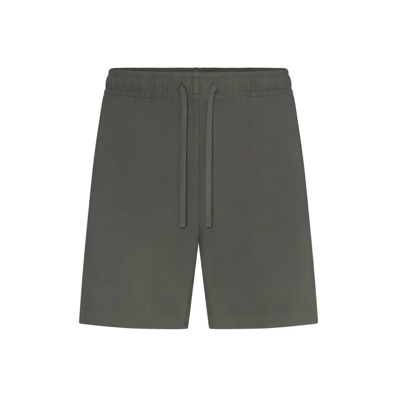 SKIMS SS25 JERSEY LOUNGE MENS RELAXED SHORT Casual Shorts Men's Basil Green-0