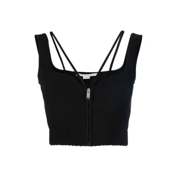 Stella McCartney Scuba Zip Corset