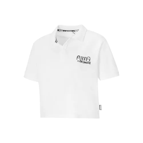 Mr Doodle X PUMA Polo Shirts Women's White