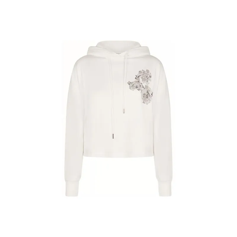 KENZO Letter Logo Sweatshirts Women's White-0