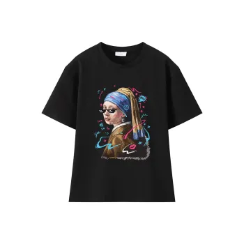 Urban Beauty Drop Shoulder Sleeve T Shirt Women's