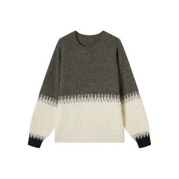 DIALOGUE Sweater Women's Khaki Brown