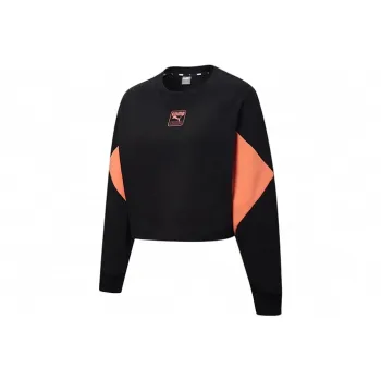 PUMA Rebel Sweatshirts Women's Black