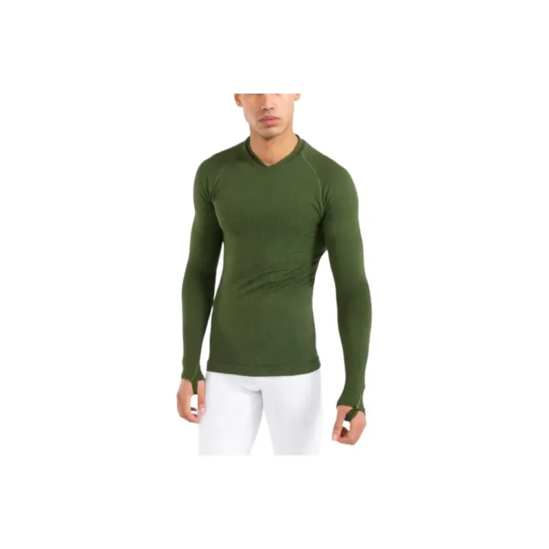 DECATHLON KIPSTA KEEPDRY Soccer Jerseys Unisex Copper Green/Khaki Gray-0