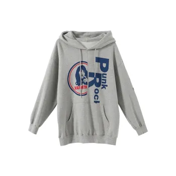 YUMOMO STAR Hooded Loose Fit Sweatshirt Women's