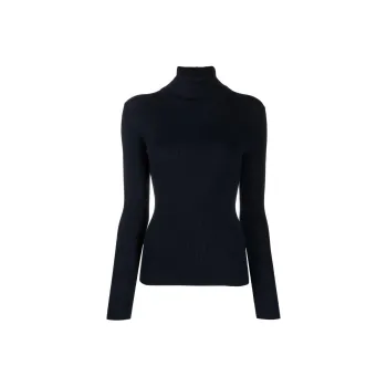 PAROSH Leila Ribbed Wool Jumper