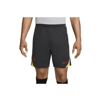 Nike Dri Fit Soccer Bottoms Men's Dark Smoke Gray/Chrome Yellow/Global Red