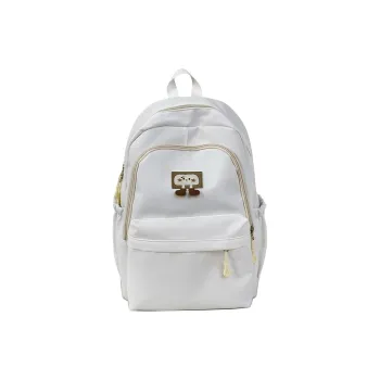 Single Warehouse Nylon Backpack Women's White/Pink/Blue/Yellow/Black