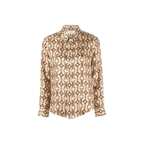 CELINE Shirts Women's Camel