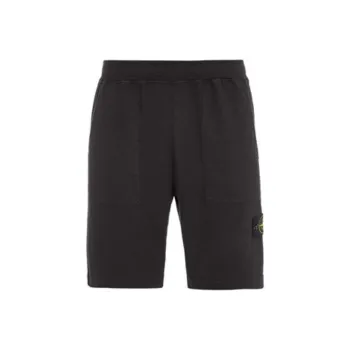 STONE ISLAND Casual Shorts Unisex Black
