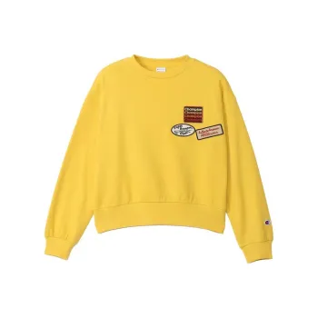 Champion FW24 Sweatshirt Women's Vintage Yellow